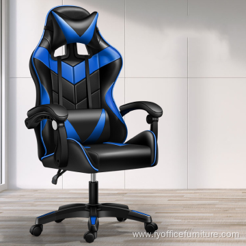 Whole-sale price Ergonomic Swivel Computer Gaming Chair With Footrest